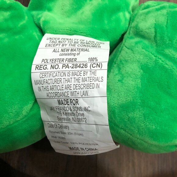 MINECRAFT 20in Creeper Official Mojang Pillow Stuffed Animal Plush Green 2022 - Picture 6 of 7